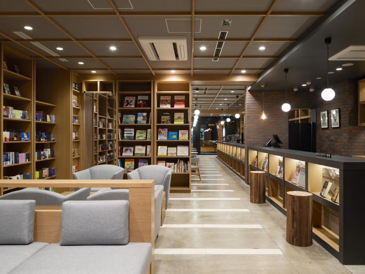 Lamp Light Books Hotel Sapporo Exterior foto